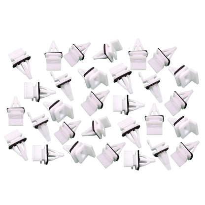 30x Side Skirt Sill Seal Panel Mounting Trim Clips For Acura Honda Accord Civic