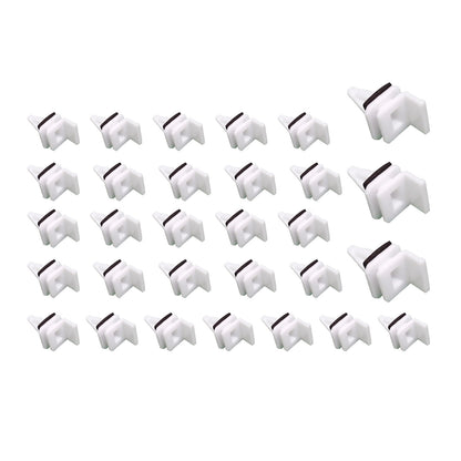 30x Side Skirt Sill Seal Panel Mounting Trim Clips For Acura Honda Accord Civic