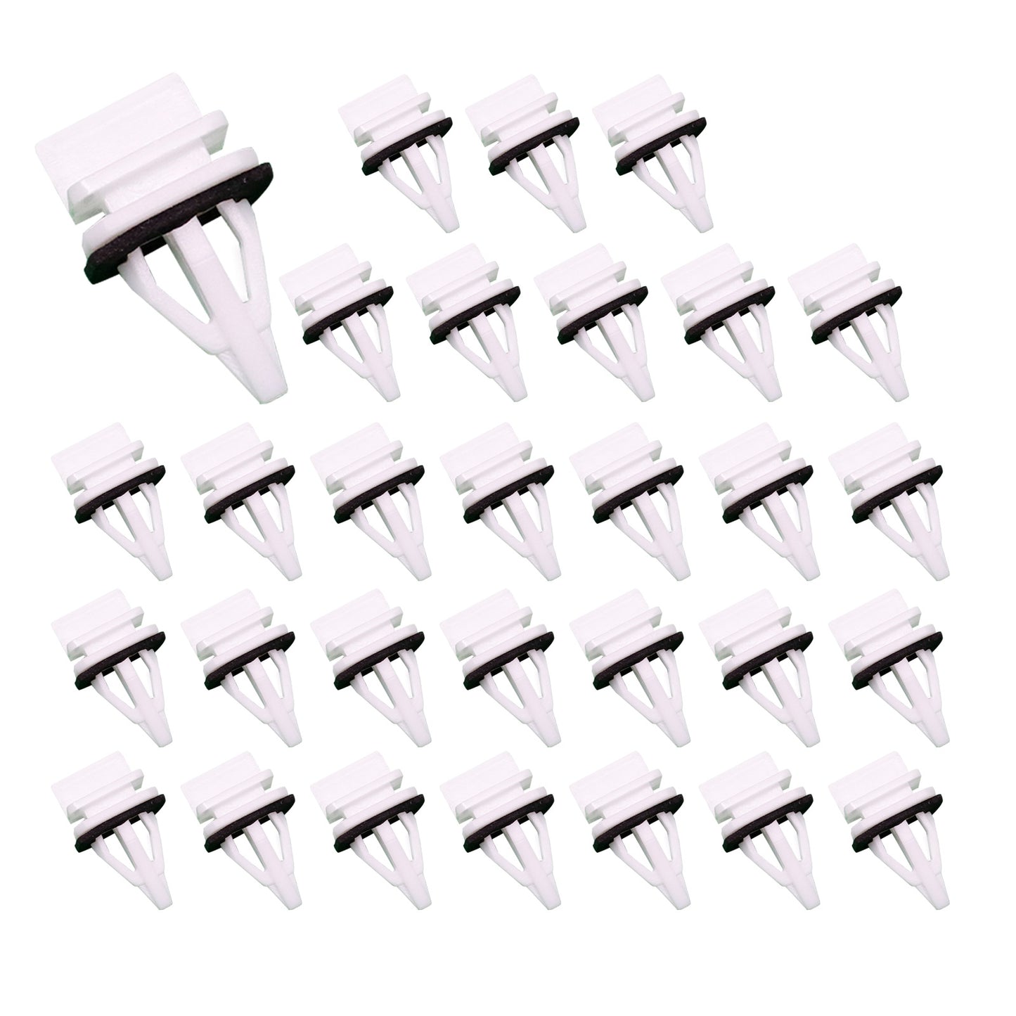 30x Side Skirt Sill Seal Panel Mounting Trim Clips For Acura Honda Accord Civic