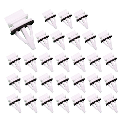 30x Side Skirt Sill Seal Panel Mounting Trim Clips For Acura Honda Accord Civic