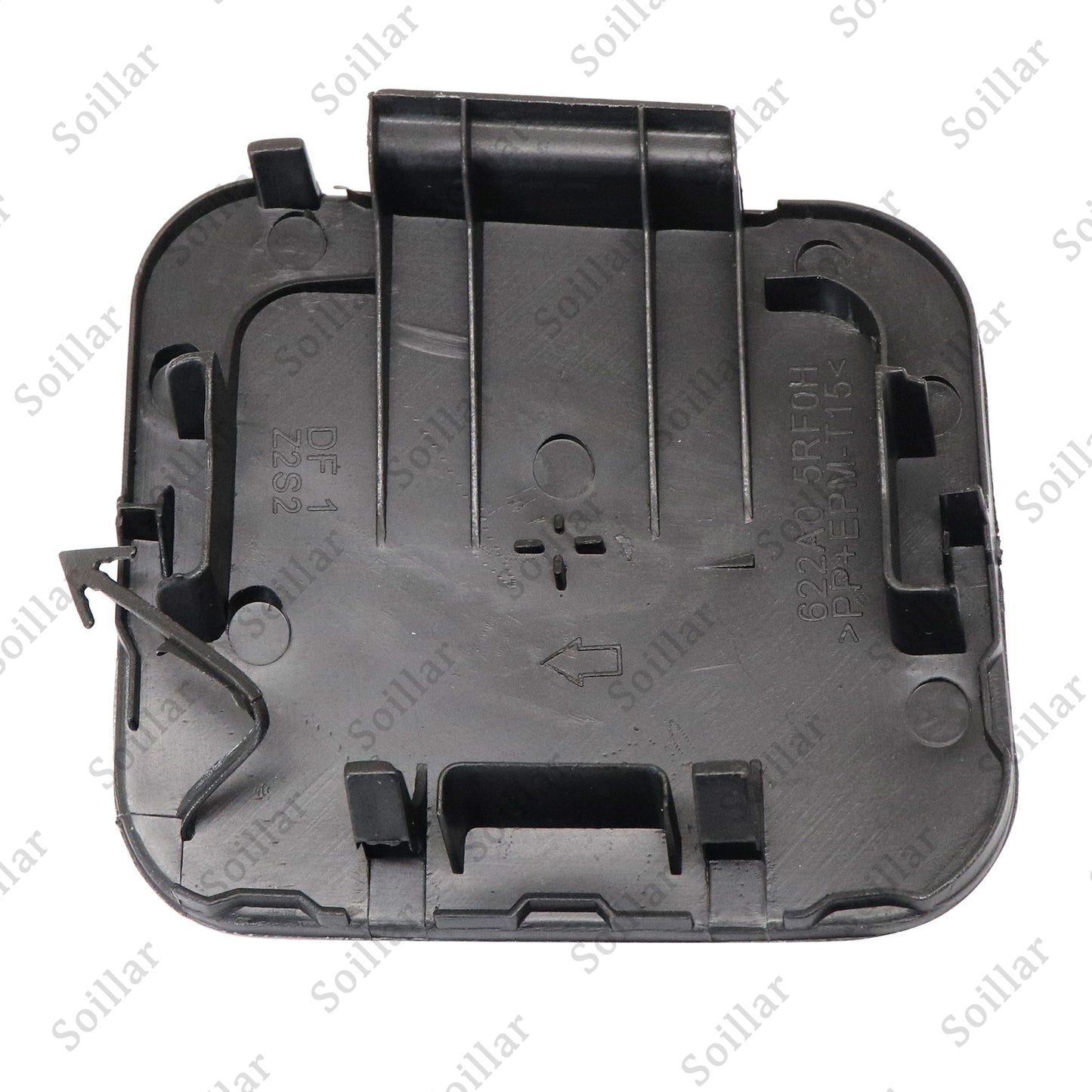1 Pc Front Bumper Bracket Tow Hook Eye Cover Cap Fit Nissan Kicks 1.6L