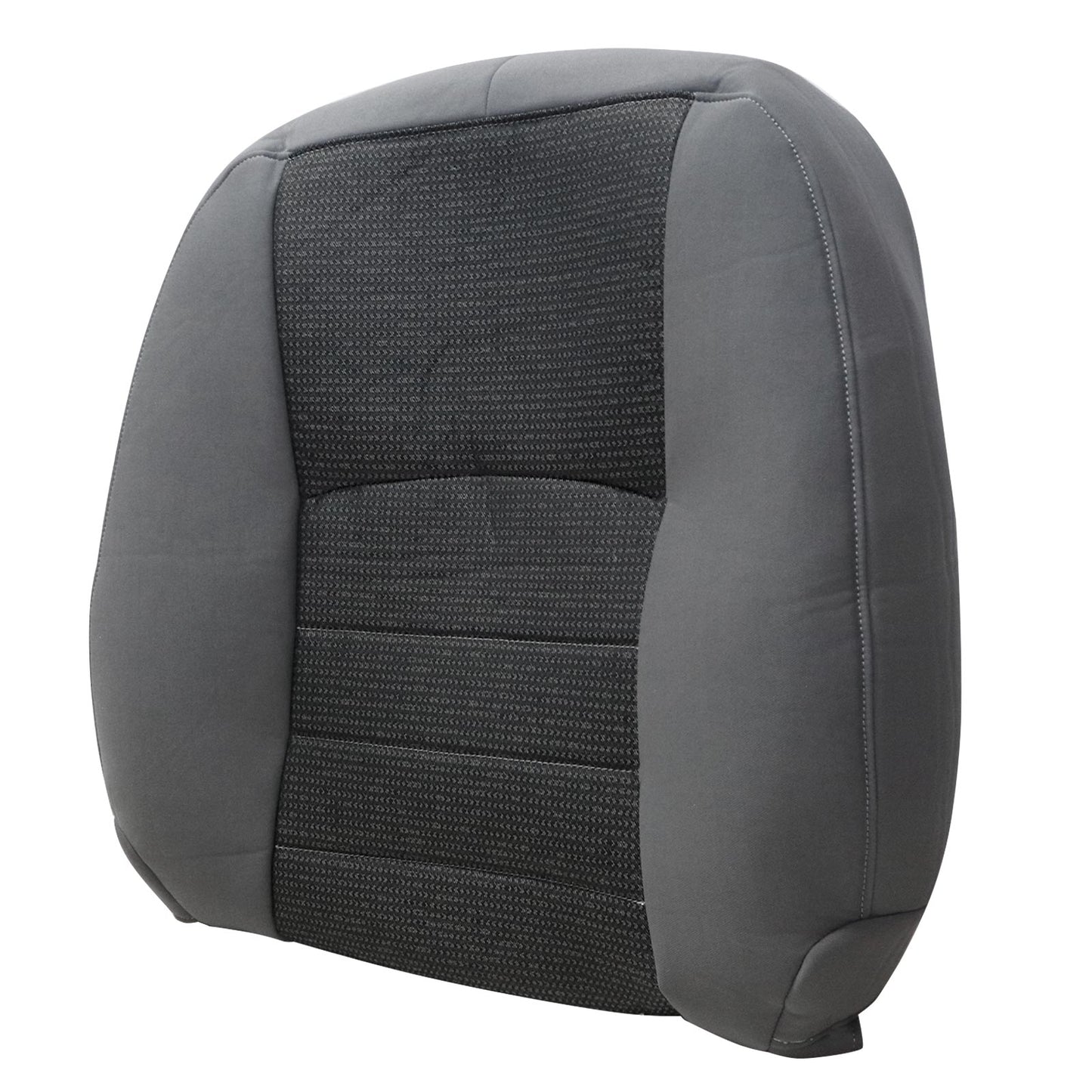 2013-2018 For Dodge Ram 1500 2500 3500 SLT Driver Top Cloth Seat Cover Gray