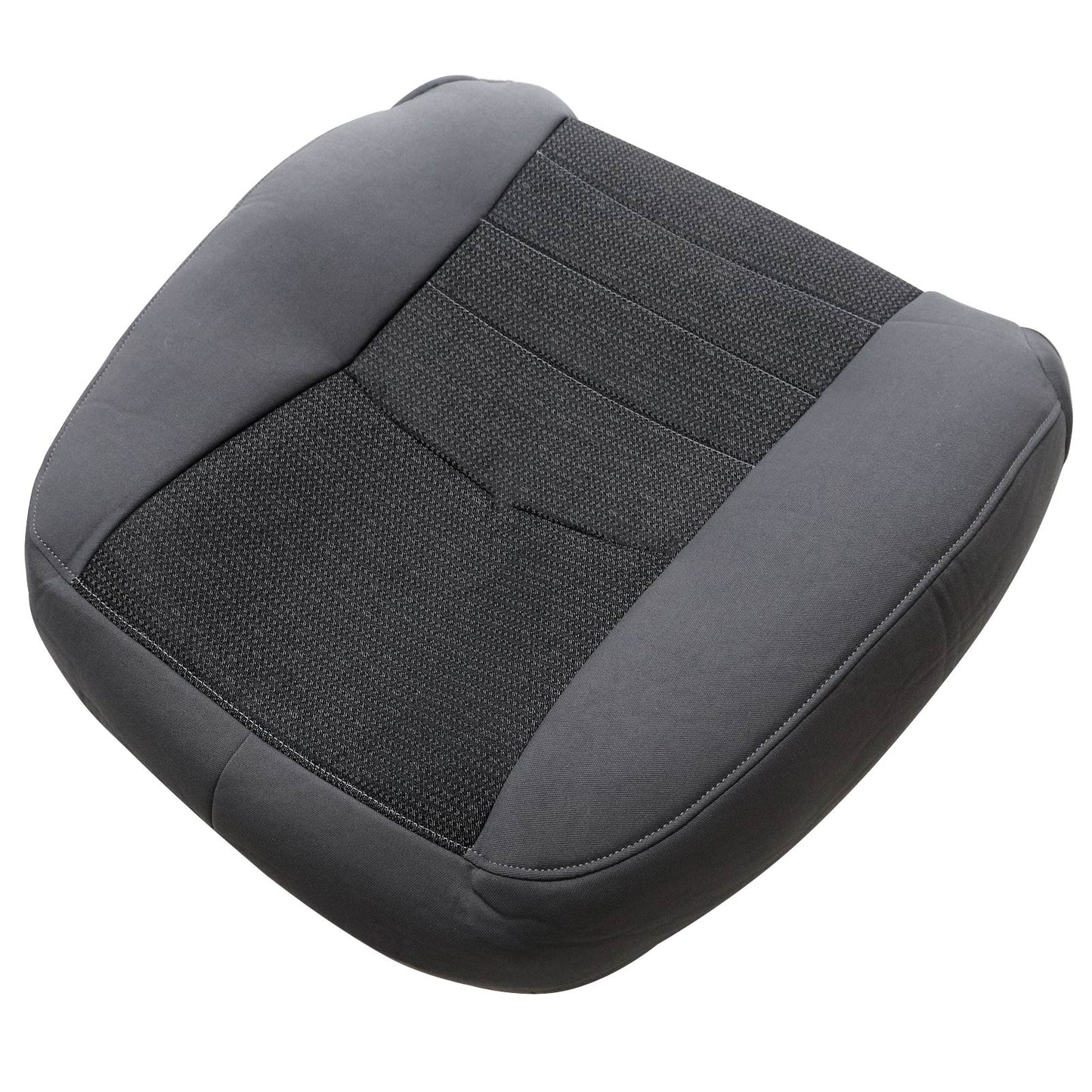 2013-2018 For Dodge Ram 1500 2500 3500 SLT Driver Top Cloth Seat Cover Gray