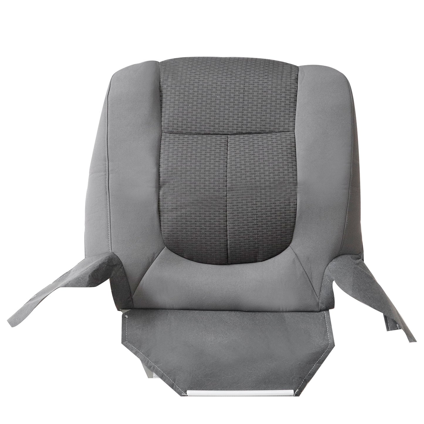 Driver Bottom Cloth Seat Cover Gray For 2011-2016 Ford F250 F350 F450 F550 XLT