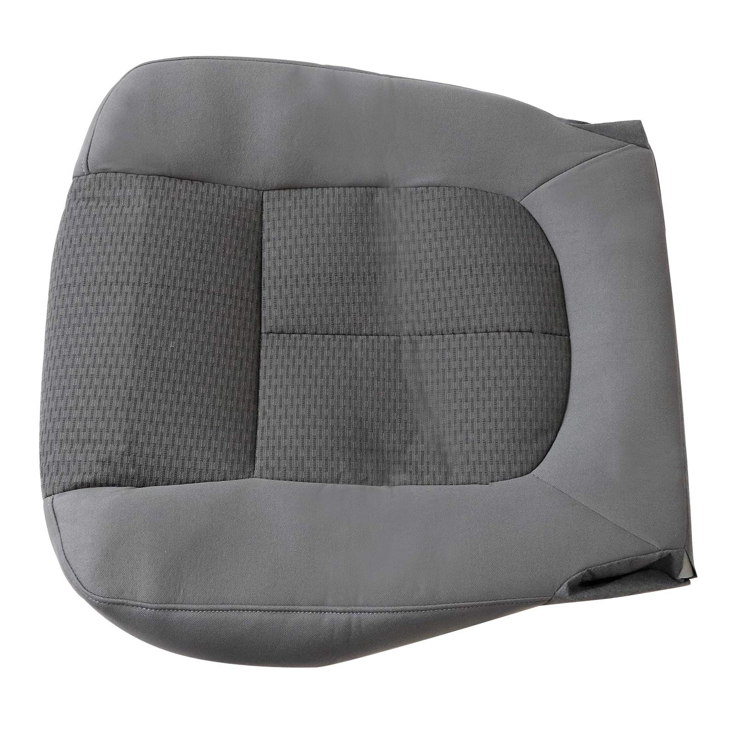 Driver Bottom Cloth Seat Cover Gray For 2011-2016 Ford F250 F350 F450 F550 XLT