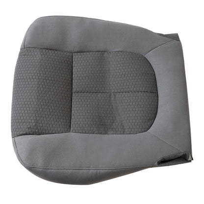 Driver Bottom Cloth Seat Cover Gray For 2011-2016 Ford F250 F350 F450 F550 XLT