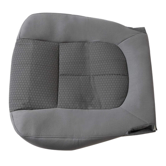 Driver Bottom Cloth Seat Cover Gray For 2011-2016 Ford F250 F350 F450 F550 XLT