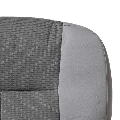 Driver Bottom Cloth Seat Cover Gray For 2011-2016 Ford F250 F350 F450 F550 XLT