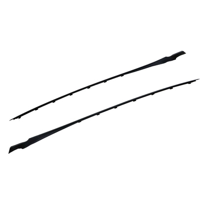 Pair Windshield A-Pillar Trim Moulding Left & Right For 2011-2019 Ford Fiesta