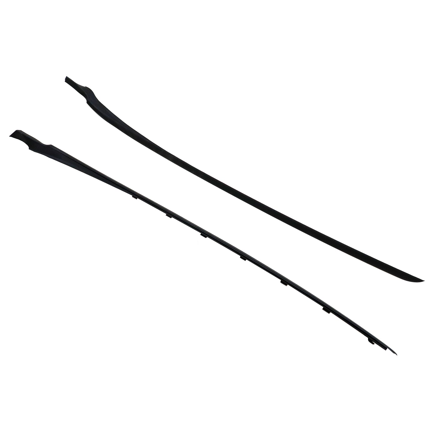 Pair Windshield A-Pillar Trim Moulding Left & Right For 2011-2019 Ford Fiesta