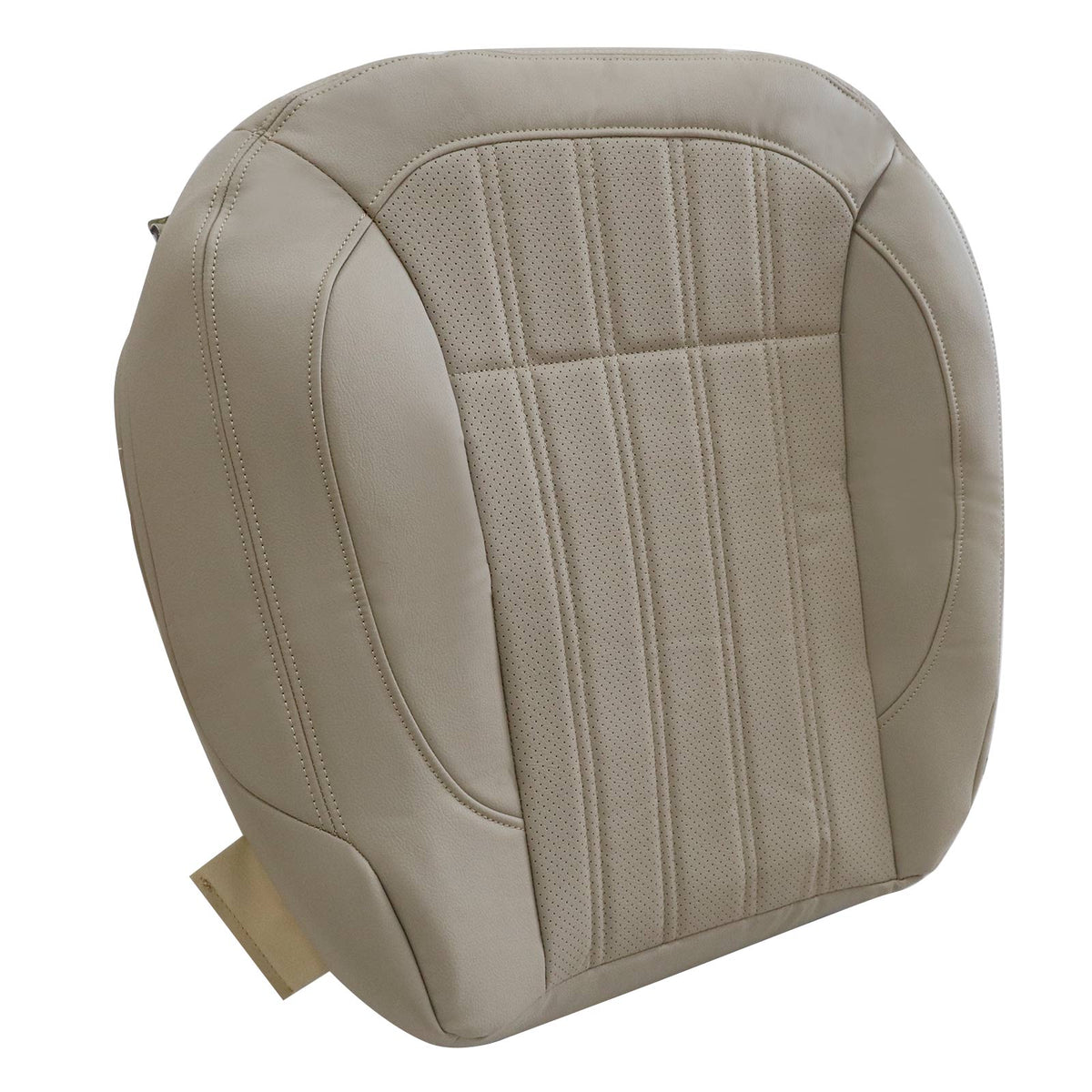 For 2013-2016 Mercedes Benz GL350 GL450 Front Driver Bottom Leather Seat Cover Tan