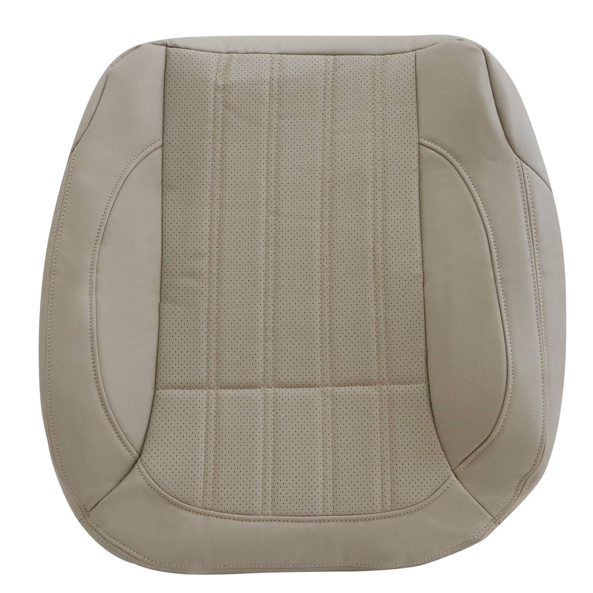 For 2013-2016 Mercedes Benz GL350 GL450 Front Driver Bottom Leather Seat Cover Tan