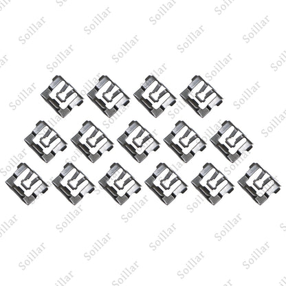 15Pcs Front Windshield Rear Window Reveal Trim Molding Clips Fit Chrysler Dodge