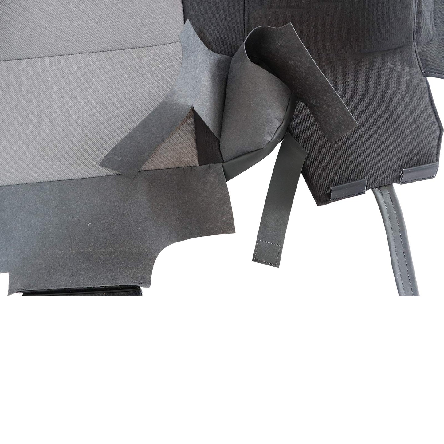 2003-2011 For Ford Ranger Driver Bottom Cloth Seat Cover Left Side Black/Gray