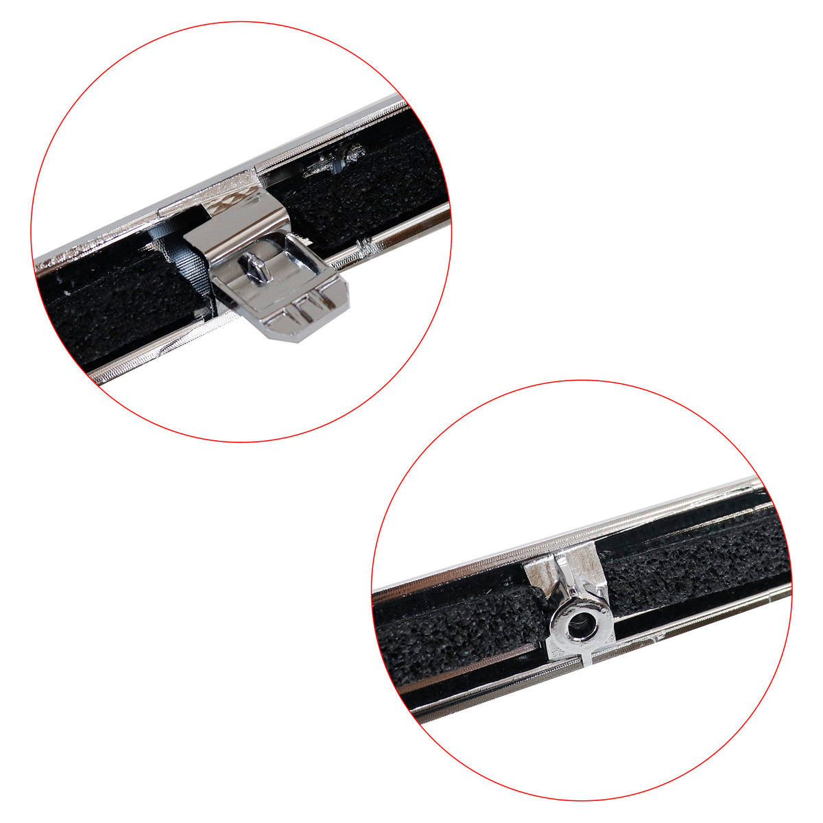 For 16-2023 Mazda CX-9 Front Bumper Grille Lower Molding Trim Chrome TK5150120B