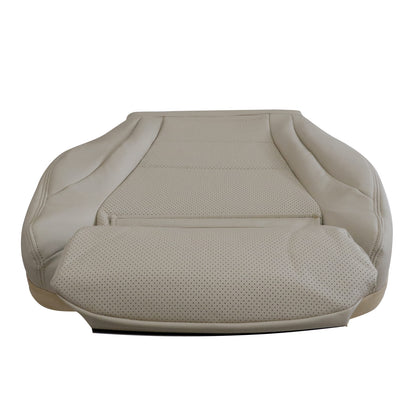 Driver Bottom Seat Cover Light Tan For 2015-2021 Mercedes Benz W205 C300 GLC300