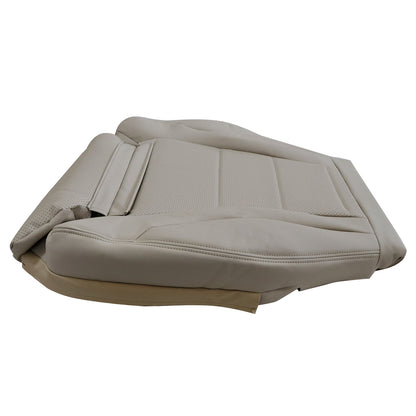Driver Bottom Seat Cover Light Tan For 2015-2021 Mercedes Benz W205 C300 GLC300