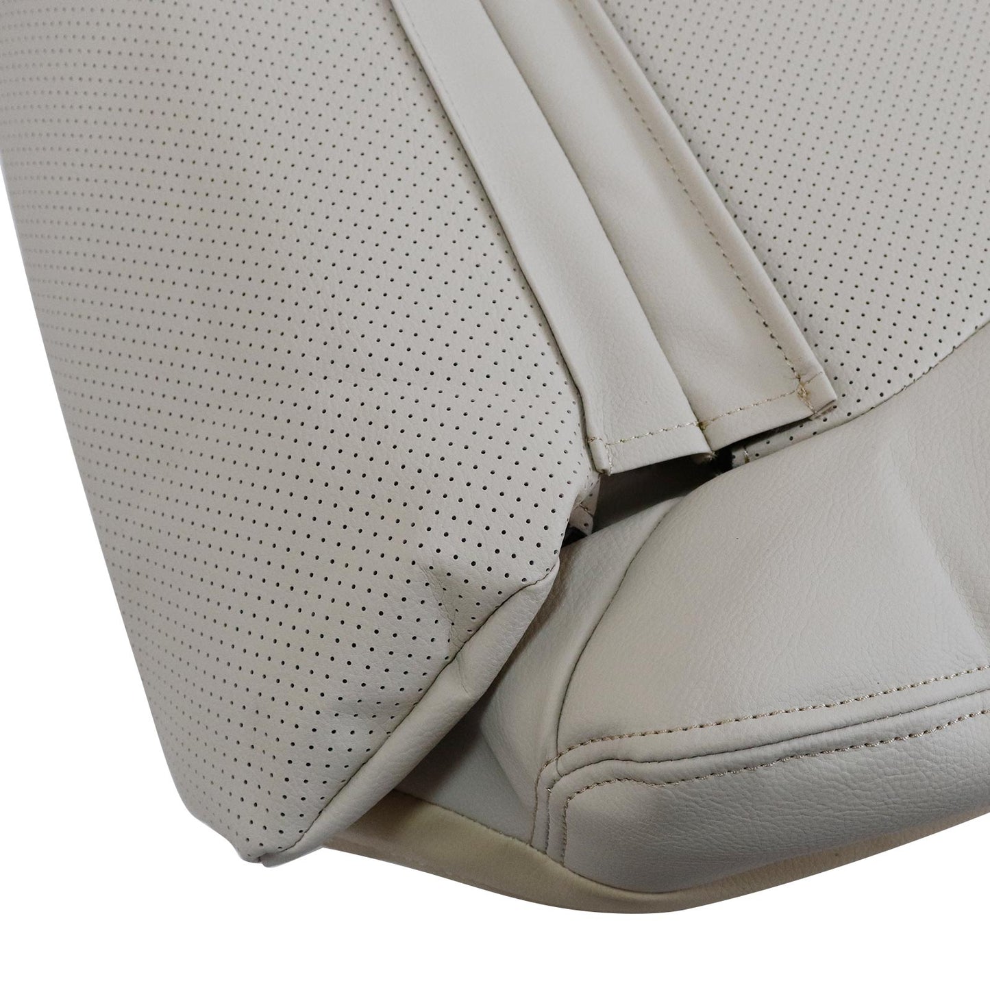 Driver Bottom Seat Cover Light Tan For 2015-2021 Mercedes Benz W205 C300 GLC300