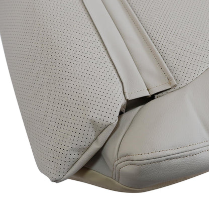Driver Bottom Seat Cover Light Tan For 2015-2021 Mercedes Benz W205 C300 GLC300