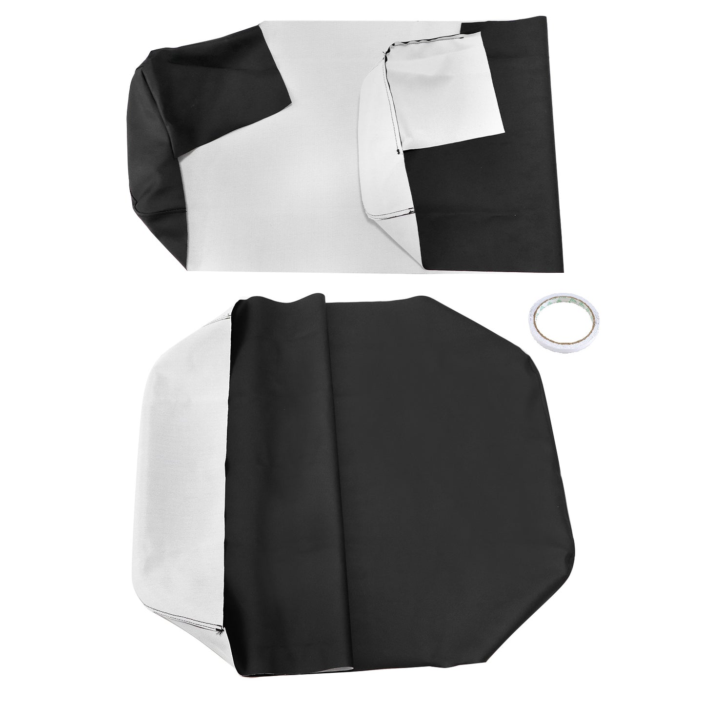 FITS Kawasaki Mule 2500 2510 3000 3010 Golf Cart UTV Diesel 4X4 Seat Cover Black