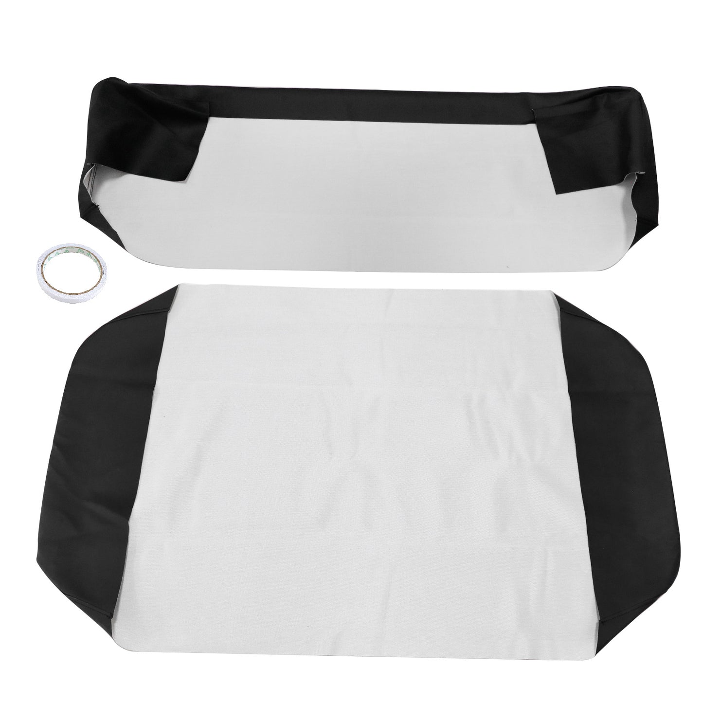 FITS Kawasaki Mule 2500 2510 3000 3010 Golf Cart UTV Diesel 4X4 Seat Cover Black