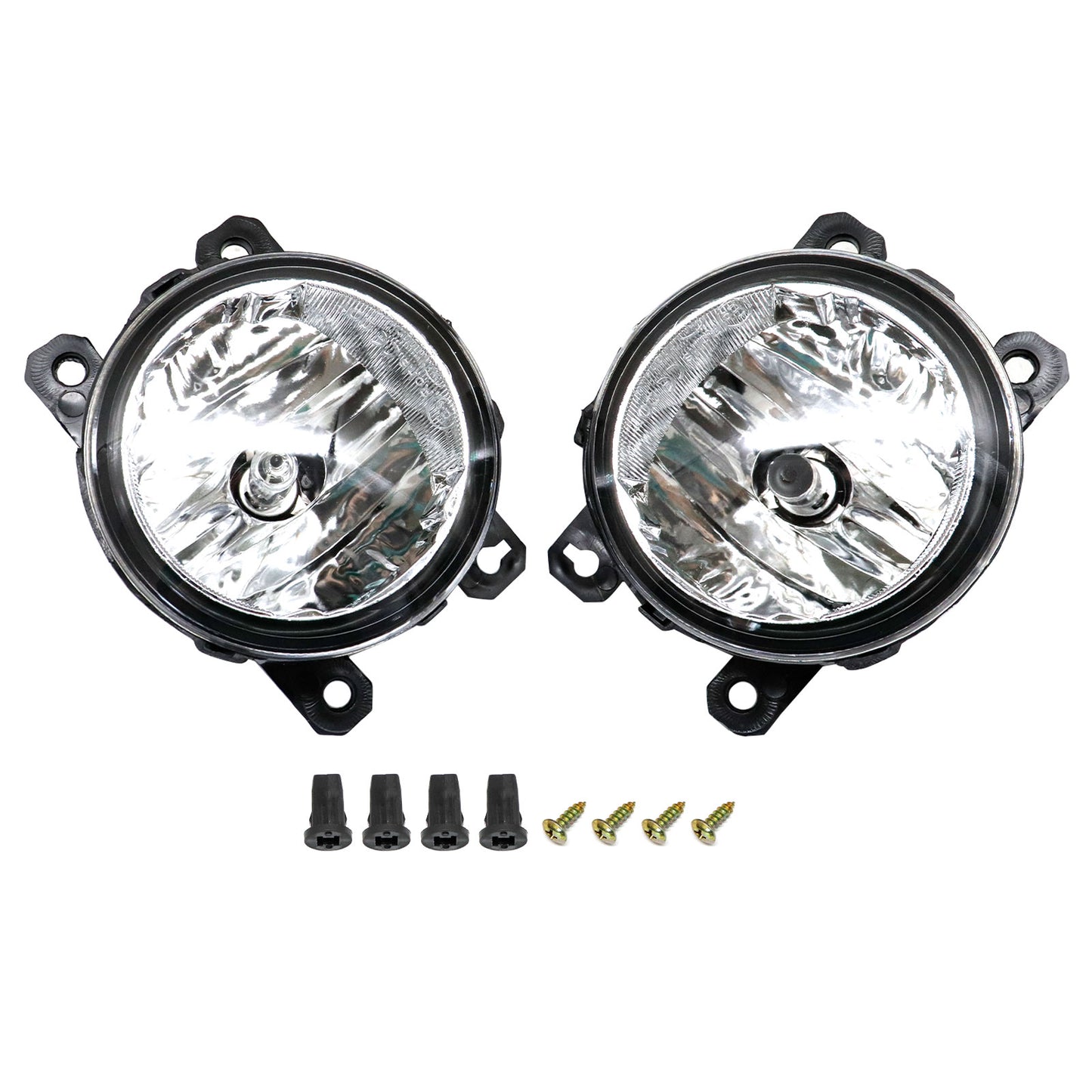 2Pcs Fog Lights For Honda Civic 2016-2021 Driver & Passenger Side 33900T5RA01