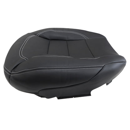 For 2012-2015 Mercedes Benz ML350 Passenger Bottom PERFORATED Seat Cover Black