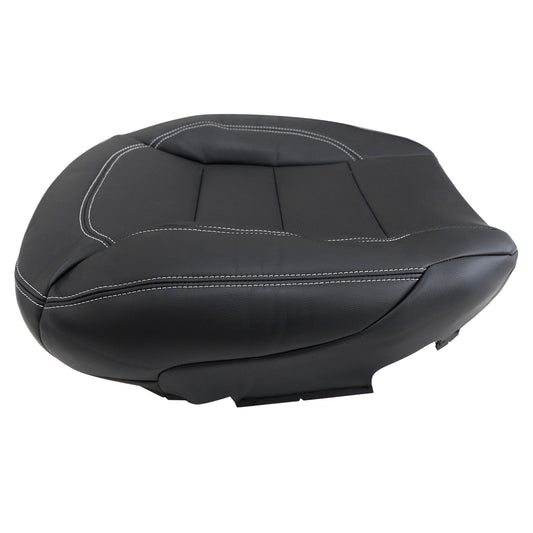 For 2012-2015 Mercedes Benz ML350 Passenger Bottom PERFORATED Seat Cover Black