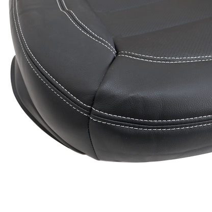 For 2012-2015 Mercedes Benz ML350 Passenger Bottom PERFORATED Seat Cover Black
