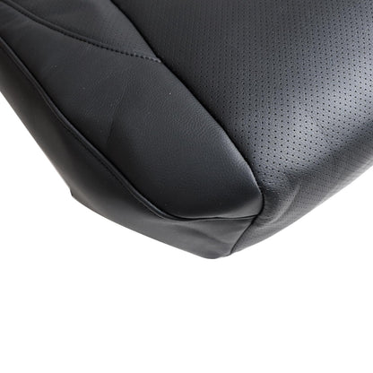 Passenger Bottom Perforated Leather Seat Cover Black For 2007-2012 LEXUS ES350