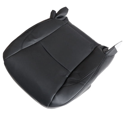 Passenger Bottom Perforated Leather Seat Cover Black For 2007-2012 LEXUS ES350