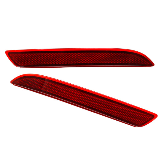 2x Fit 2010-2011 Honda Insight / Honda For EV 2013-2014 Rear Bumper Reflector
