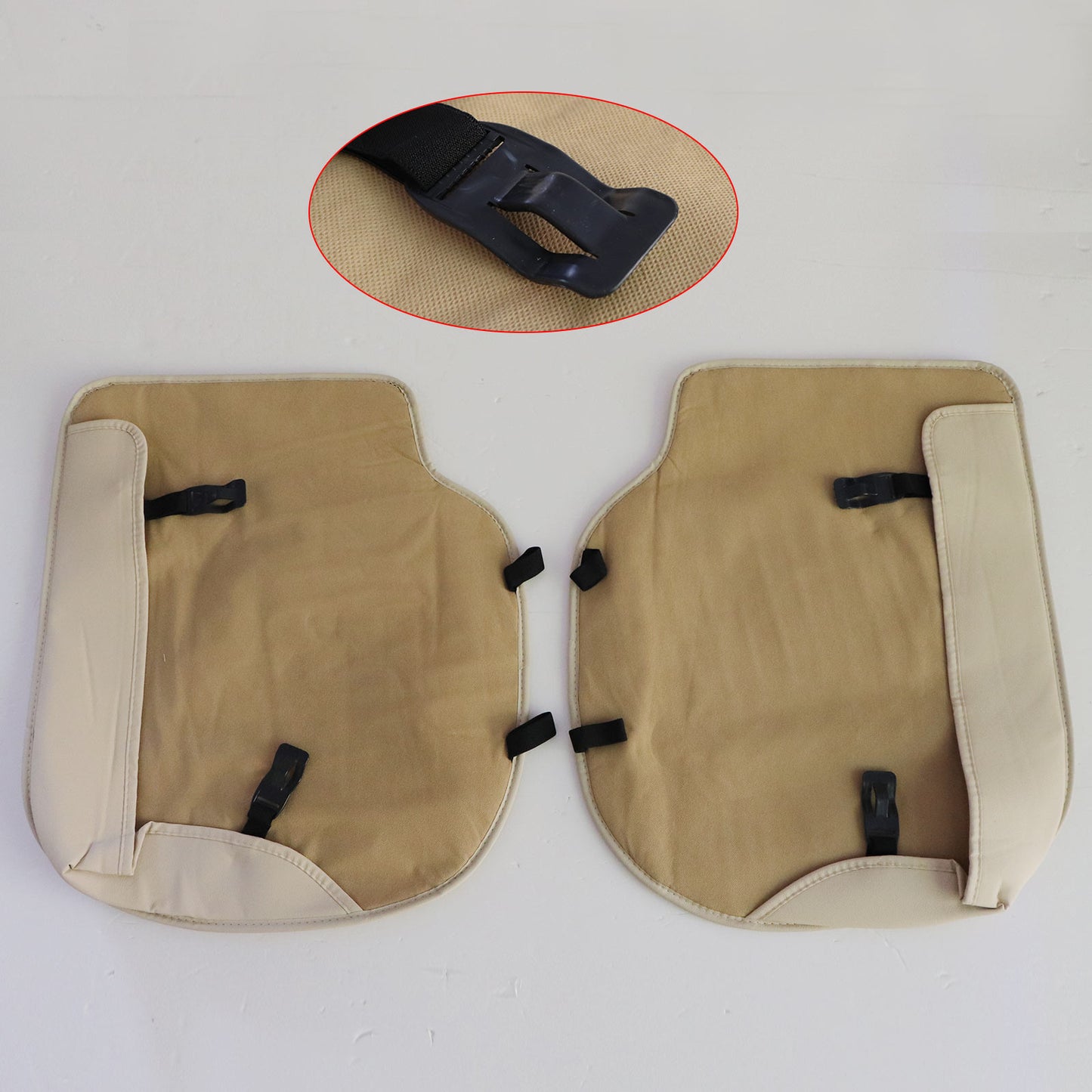 PU Leather 5 Seat Covers Full Set Front & Rear Cushion For LEXUS Deluxe Car