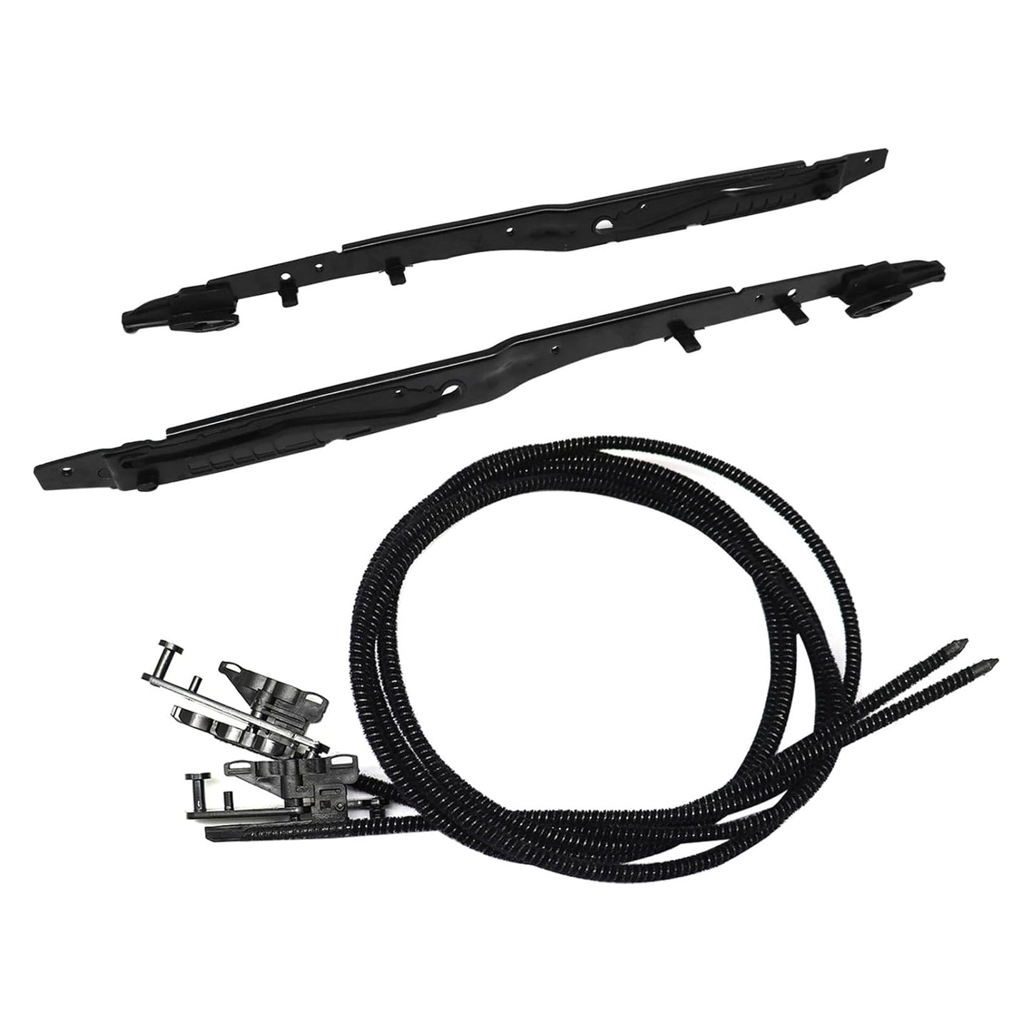 Crew Cab Sunroof Glass Cables+Track Assembly Repair Kit Fits Ford 2015-2020 F150