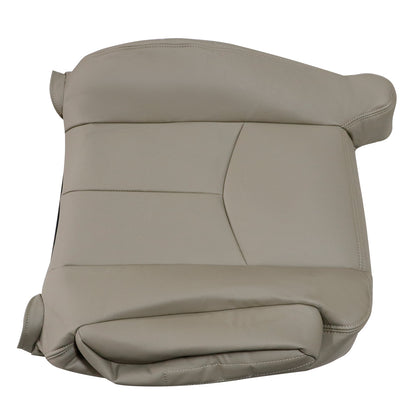 For 2003-2006 Chevy Tahoe GMC Yukon Passenger Back Leather Seat Cover Light Tan