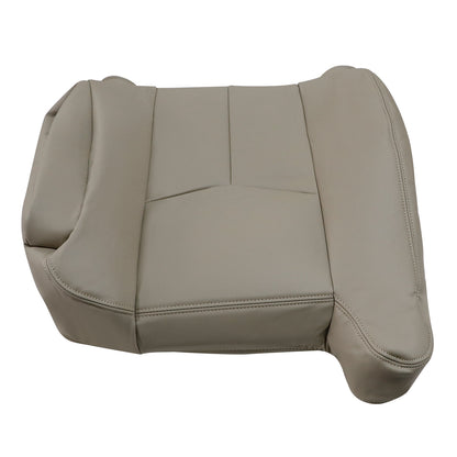 For 2003-2006 Chevy Tahoe GMC Yukon Passenger Back Leather Seat Cover Light Tan