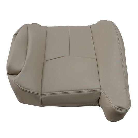 For 2003-2006 Chevy Tahoe GMC Yukon Passenger Back Leather Seat Cover Light Tan