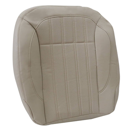 Passenger Bottom Perforated Leather Seat Cover Tan For Mercedes Benz GL350 GL450