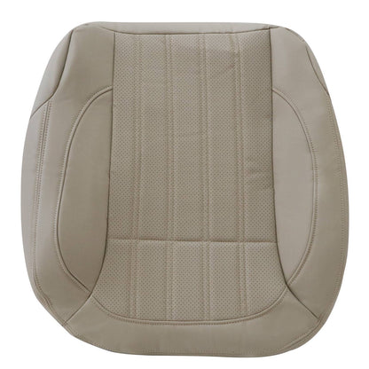 Passenger Bottom Perforated Leather Seat Cover Tan For Mercedes Benz GL350 GL450