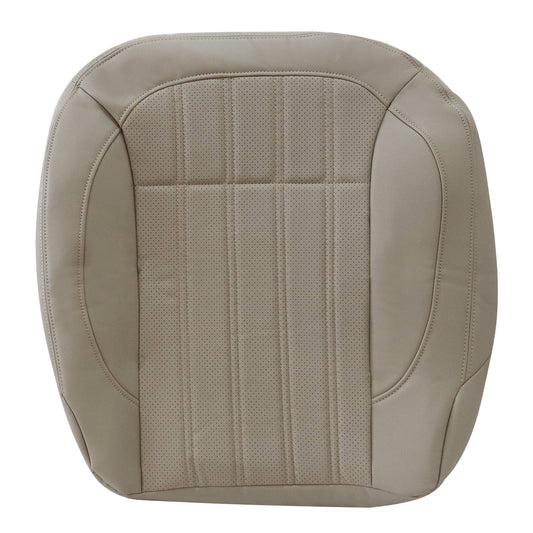 Passenger Bottom Perforated Leather Seat Cover Tan For Mercedes Benz GL350 GL450