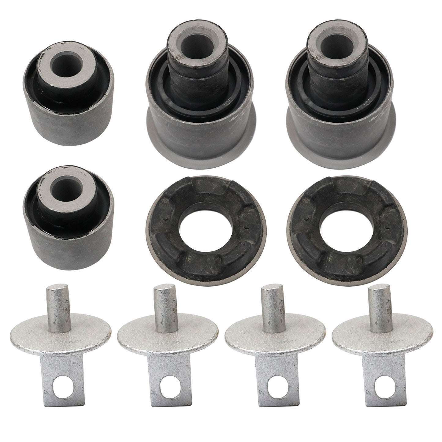 Both Sides Rear Knucle + Trailing Arm Bushing Set For Honda CIVIC 2006-2011