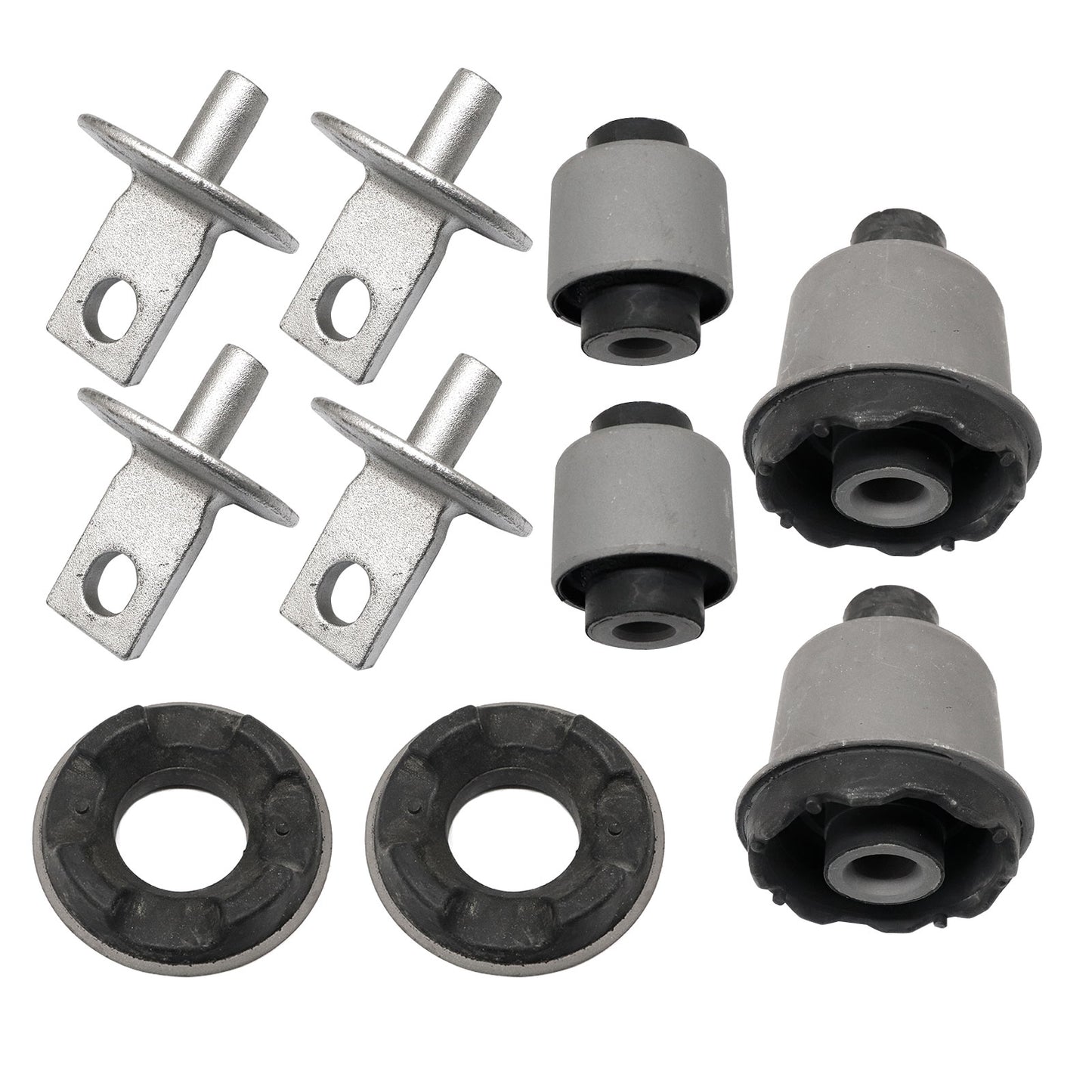 Both Sides Rear Knucle + Trailing Arm Bushing Set For Honda CIVIC 2006-2011