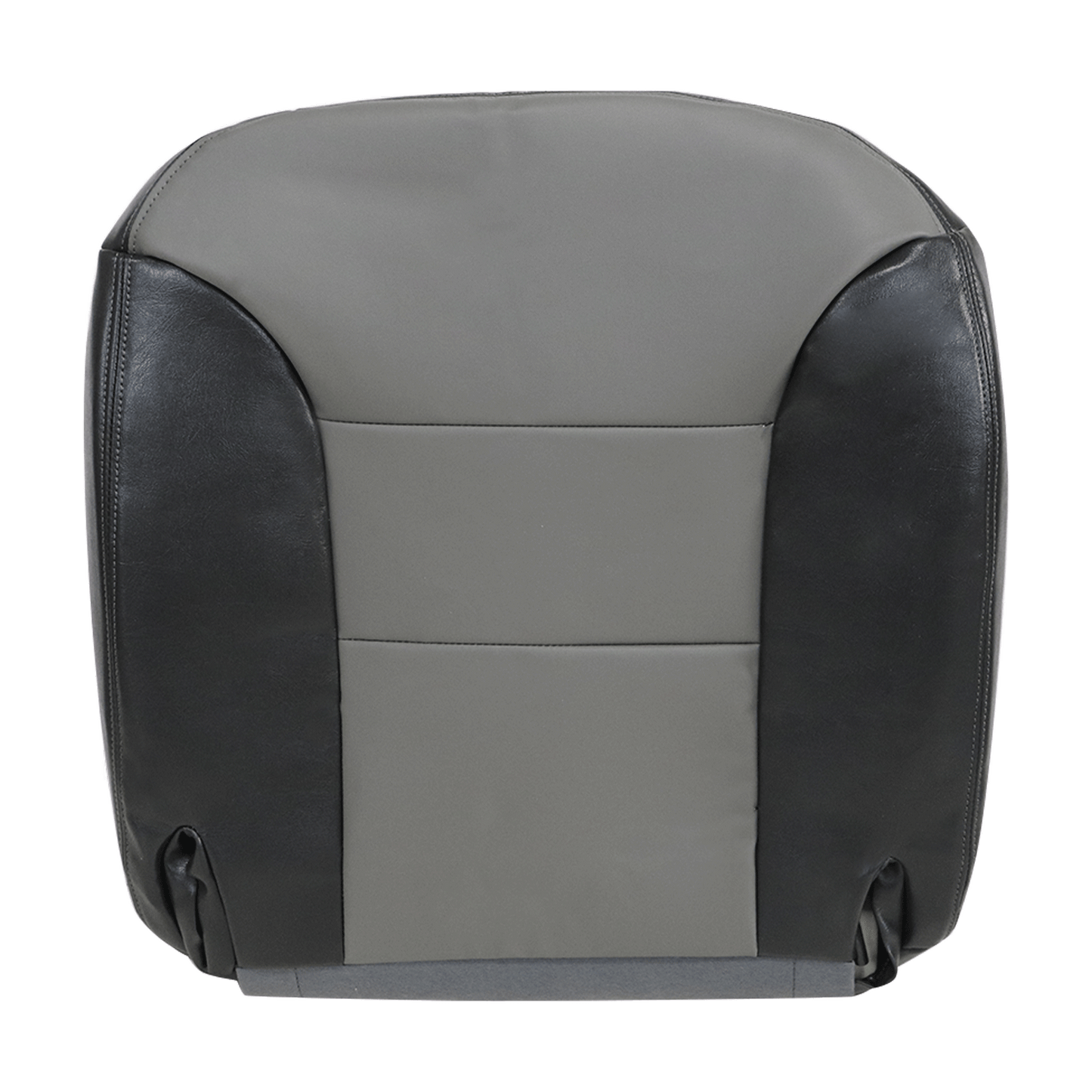 1999 2000 Fits Chevrolet Tahoe Z71 Driver Bottom Leather Seat Cover 2 Tone Gray