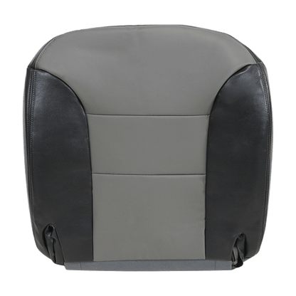 1999 2000 Fits Chevrolet Tahoe Z71 Driver Bottom Leather Seat Cover 2 Tone Gray