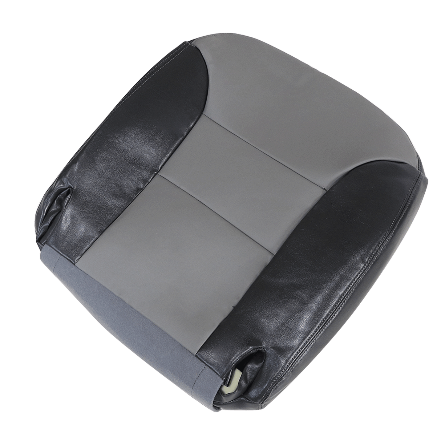 1999 2000 Fits Chevrolet Tahoe Z71 Driver Bottom Leather Seat Cover 2 Tone Gray