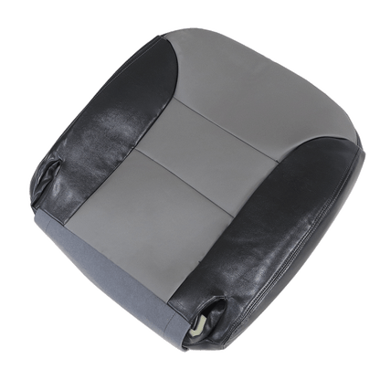 1999 2000 Fits Chevrolet Tahoe Z71 Driver Bottom Leather Seat Cover 2 Tone Gray