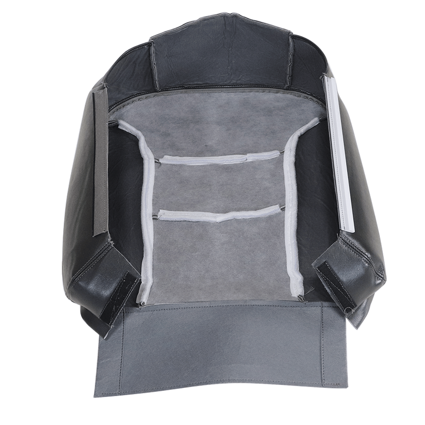 1999 2000 Fits Chevrolet Tahoe Z71 Driver Bottom Leather Seat Cover 2 Tone Gray