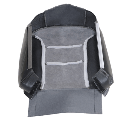 1999 2000 Fits Chevrolet Tahoe Z71 Driver Bottom Leather Seat Cover 2 Tone Gray