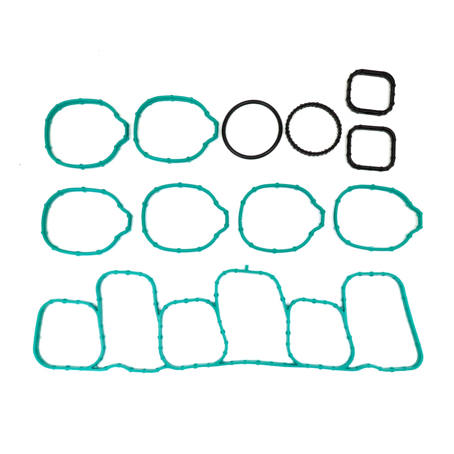 Intake Manifold Gasket Set For 11-16 Ford Lincoln 3.5L-3.7L V6 DOHC 99M 99K 99R