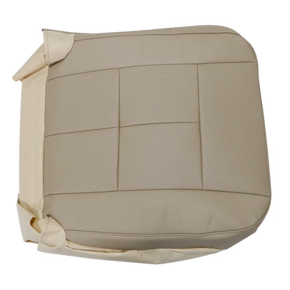Driver Bottom Tan Leather Seat Cover For Lincoln Navigator 2007-2014 Replacement